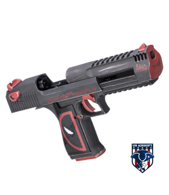 Desert Eagle Licensed L6 .50AE Full Metal Gas Blowback Airsoft Pistol by Cybergun (Color: Maximum Effort! / Green Gas / Gun Only)