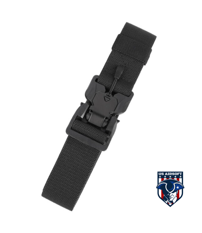 Arne Tactical Flexible Tactical Belt With PC Quick Buckle (Black)