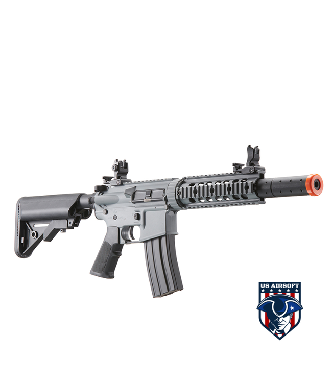 Lancer Tactical Gen 2 M4 SD Carbine Airsoft AEG Rifle (Color: Gray)