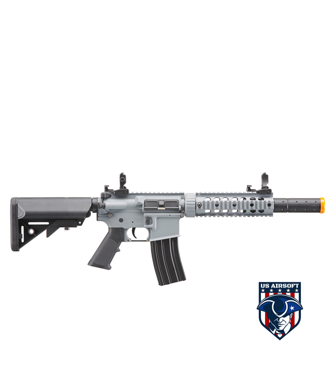 Lancer Tactical Gen 2 M4 SD Carbine Airsoft AEG Rifle (Color: Gray)