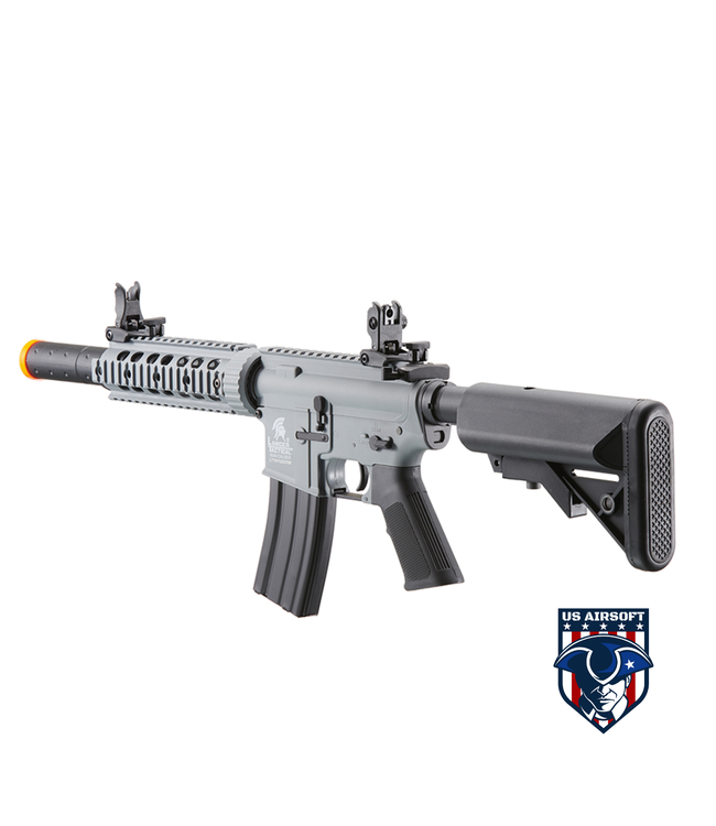 Lancer Tactical Gen 2 M4 SD Carbine Airsoft AEG Rifle (Color: Gray)