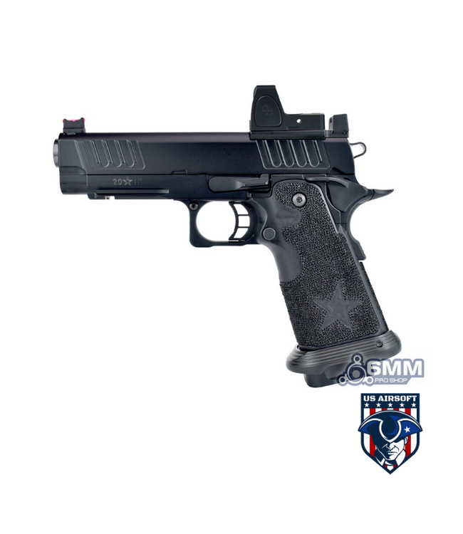 6mmProShop Staccato Licensed P 2011 Gas Blowback T8 Airsoft Pistol (Model: Green Gas / Gun Only)