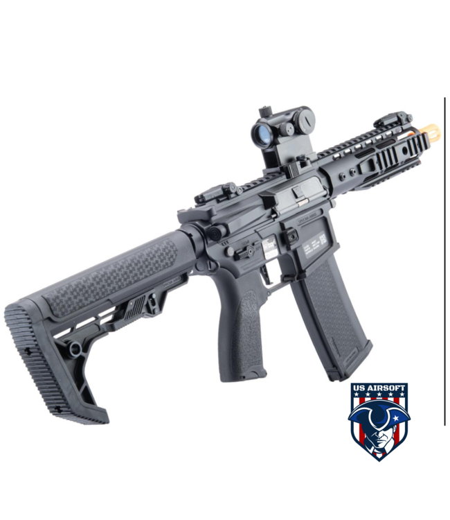 Specna Arms EDGE 2.0 Series Heavy Ops M4 Airsoft AEG Rifle (Model: 7" Keymod PDW / Black)