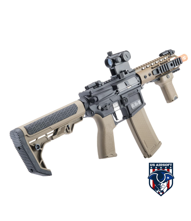 Specna Arms EDGE 2.0 Series Heavy Ops M4 Airsoft AEG Rifle (Model: 7" Keymod PDW / Half Tan)