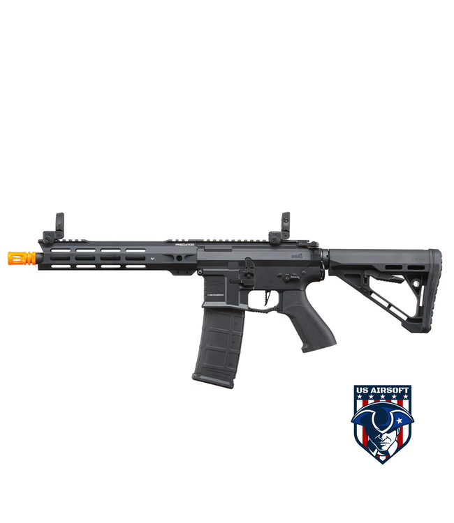 Lancer Tactical Gen 4 Predator 10" SBR AEG w/ Nebula II ETU (Black)