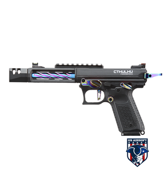 Lancer Tactical Lancer Tactical x Tandemkross CTHULHU Gas Blow Back Pistol - (Black/Titanium)