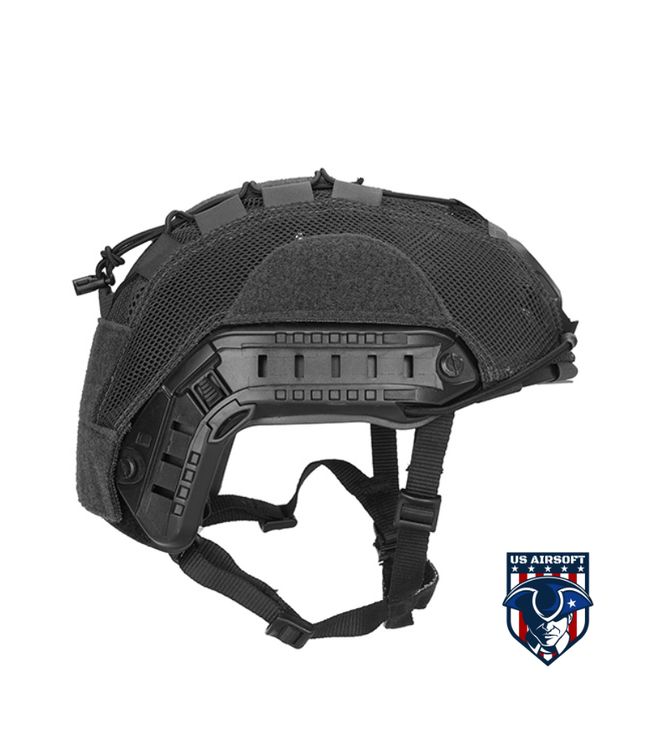 Lancer Tactical BUMP Helmet Cover [Large] (BLACK)