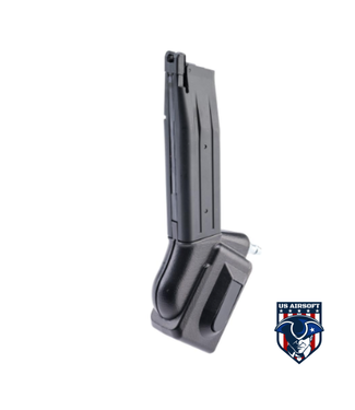 Primary Airsoft Primary Airsoft HPA to M4 Magazine Adapter for Gas Blowback Airsoft Pistols w/ Magazine (Model: Hi-Capa / Angled)