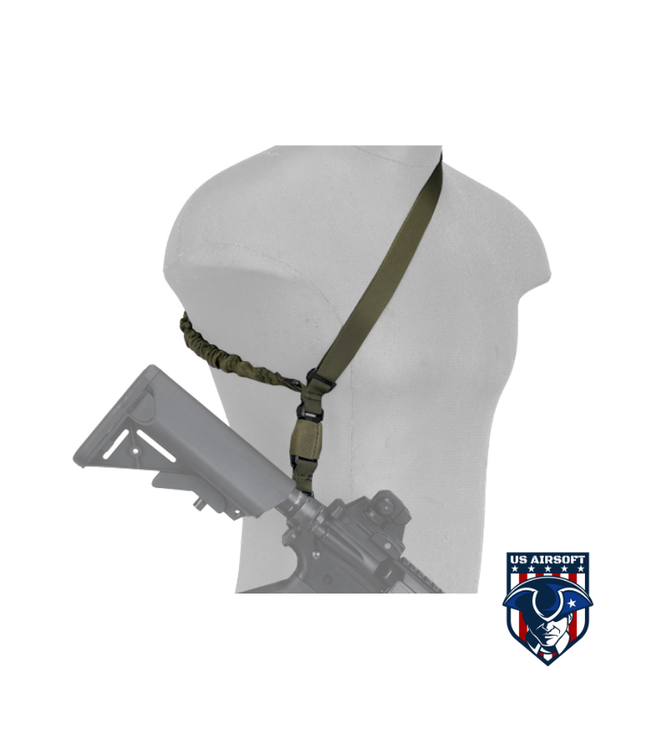 Lancer Tactical CA-326G QD Single Point Sling in OD
