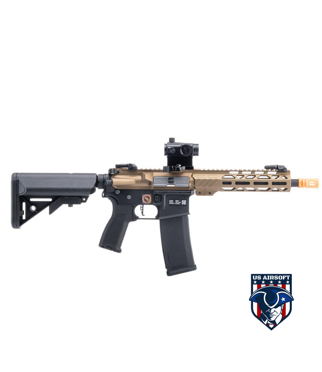 Specna Arms Rock River Arms Licensed EDGE 2.0 Series M4 Airsoft AEG Rifle (Model: 8.5" M-LOK / Chaos Bronze)