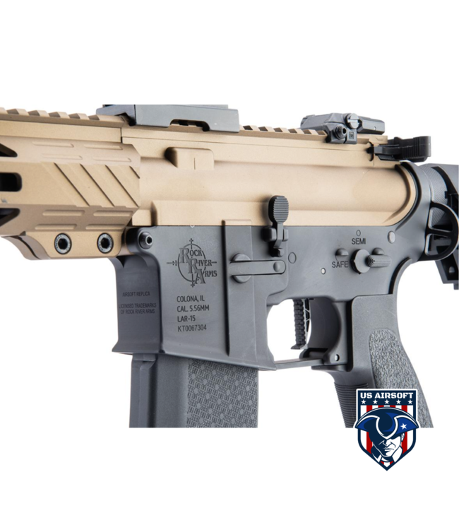 Specna Arms Rock River Arms Licensed EDGE 2.0 Series M4 Airsoft AEG Rifle (Model: 8.5" M-LOK / Chaos Bronze)