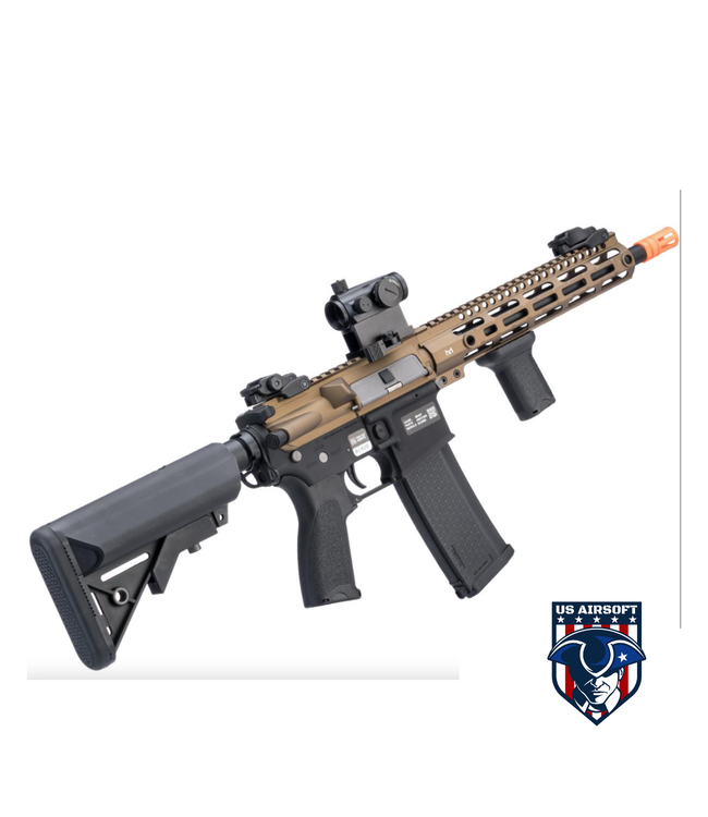 Specna Arms EDGE Series M4 AEG w/ M-LOK Handguard w/ HAL MOSFET (Model: M4 SBR / Chaos Bronze SA-E20)
