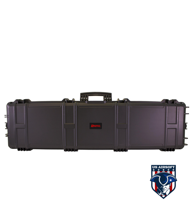 Nuprol Heavy Duty XL Hard Case 54" with Pick and Pluck Foam - Black