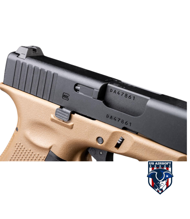 Elite Force Fully Licensed GLOCK 17 Gen.5 Gas Blowback Airsoft Pistol (Color: Evike Exclusive Two-Tone)