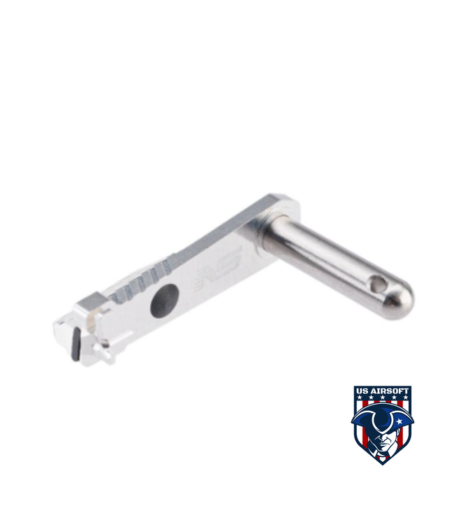 NexxSpeed CNC Aluminum Slide Stop for Tokyo Marui HI-CAPA Airsoft Pistols (Model: Silver)