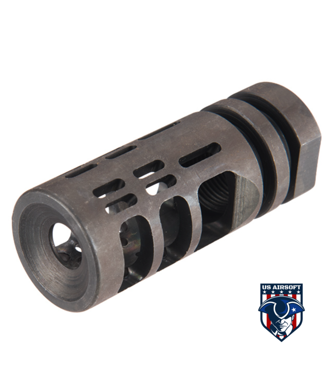 ACW-166 -14MM FLASH HIDER COMPENSATOR/MUZZLE BREAK