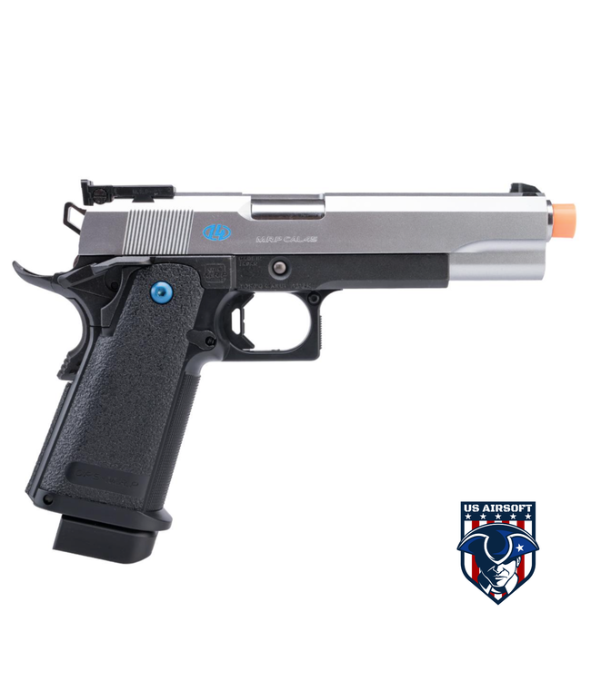 Tokyo Marui Hi-CAPA 5.1 R-Series Hard Kick Gas Blowback Airsoft Pistol (Color: Silver)
