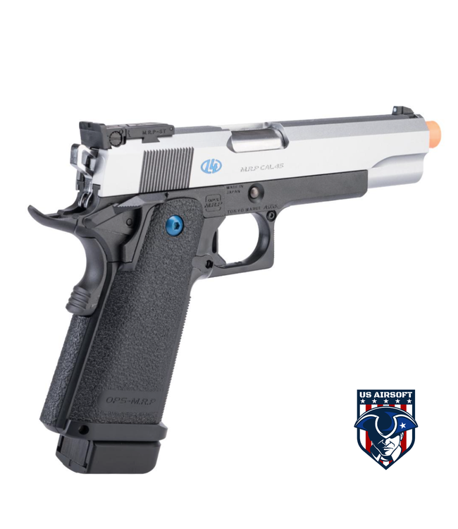 Tokyo Marui Hi-CAPA 5.1 R-Series Hard Kick Gas Blowback Airsoft Pistol (Color: Silver)