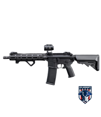 Specna Arms EMG Daniel Defense Licensed EDGE Series SA RISIII ETU Airsoft AEG Rifle w/ HAL MOSFET (Color: Steel Grey / 10.5")