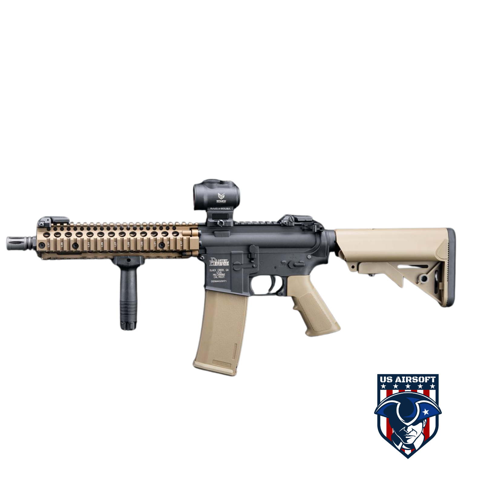 EMG Helios Daniel Defense Licensed MK18 CORE Series Airsoft AEG