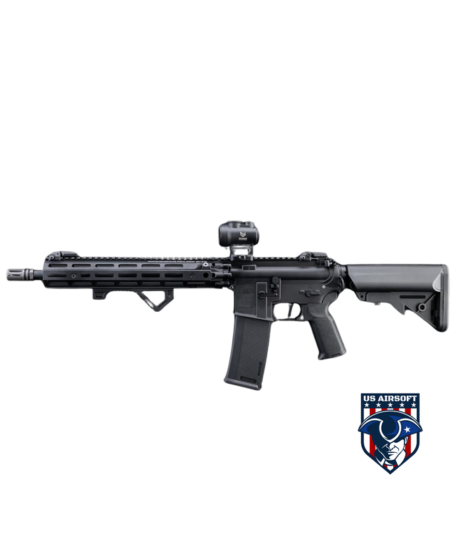 EMG Daniel Defense Licensed EDGE Series SA RISIII ETU Airsoft AEG Rifle w/ HAL MOSFET (Color: Black / 14.5")