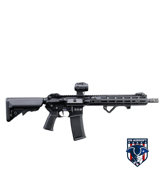 EMG Daniel Defense Licensed EDGE Series SA RISIII ETU Airsoft AEG Rifle w/ HAL MOSFET (Color: Black / 14.5")
