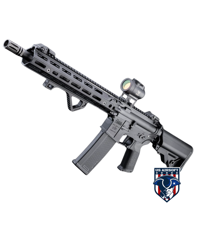 EMG Daniel Defense Licensed EDGE Series SA RISIII ETU Airsoft AEG Rifle w/ HAL MOSFET (Color: Black / 14.5")