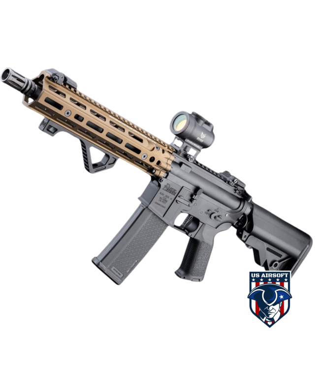 EMG Daniel Defense Licensed EDGE Series SA RISIII ETU Airsoft AEG Rifle w/ HAL MOSFET (Color: Chaos Bronze / 10.5")
