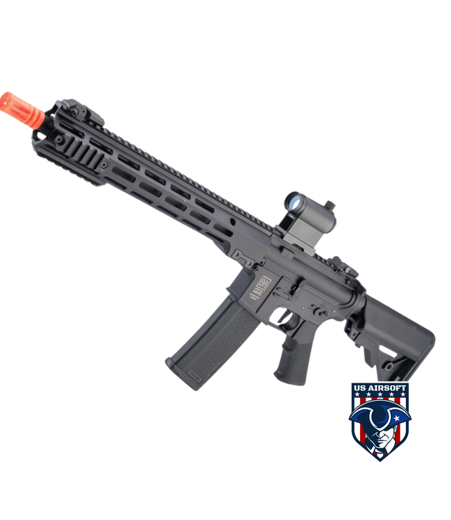 Specna Arms C-Series CORE ETU Airsoft AEG Rifle w/ HAL MOSFET (Color: Black / Carbine)