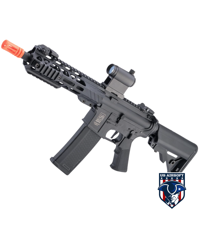 Specna Arms C-Series CORE ETU Lightweight Airsoft AEG Rifle w/ HAL MOSFET (Color: Black / SBR)