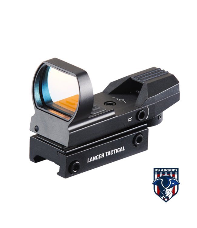 Lancer Tactical Lancer Tactical Dual Red Green 4 Reticle Reflex Scope - (Black)