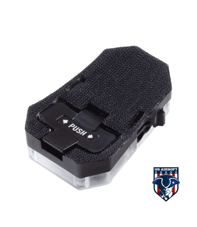 Opsmen F101 Stealth Survival Light with Multi-Function for Helmets (Color: Black)