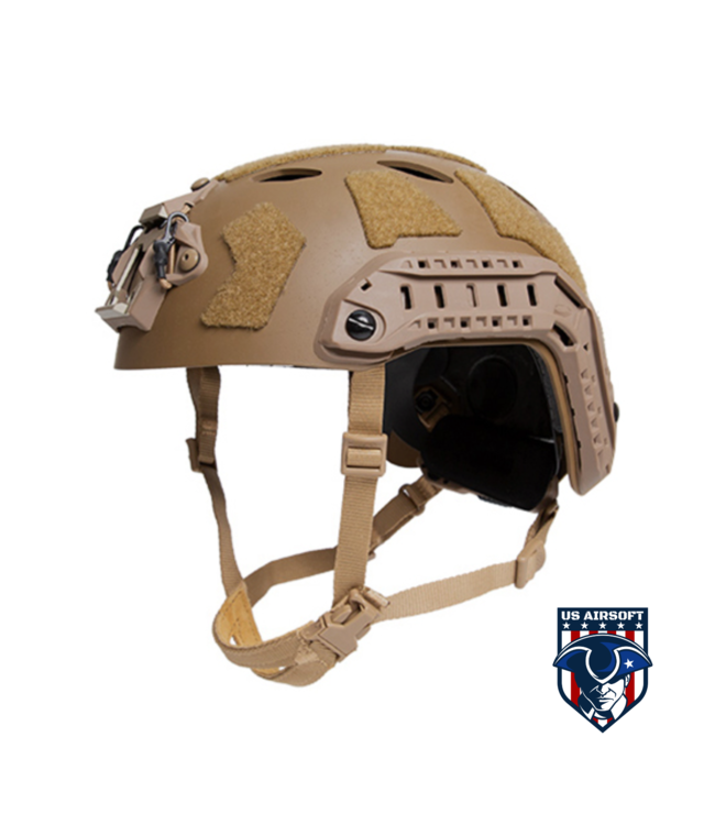 FMA Fast SF Right Angle Vent Helmet - (Dark Earth/L)