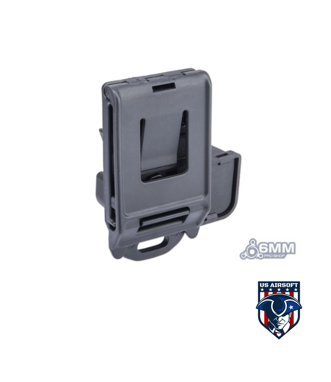 6mmProShop CTM Speed Draw Holster for Elite Force GLOCK Gas Airsoft Pistol (Color: Black)