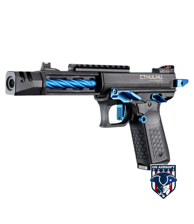 Lancer Tactical x Tandemkross CTHULHU Gas Blow Back Pistol - (Blue)