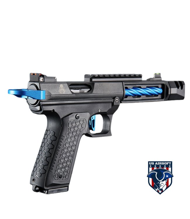 Lancer Tactical x Tandemkross CTHULHU Gas Blow Back Pistol - (Blue)