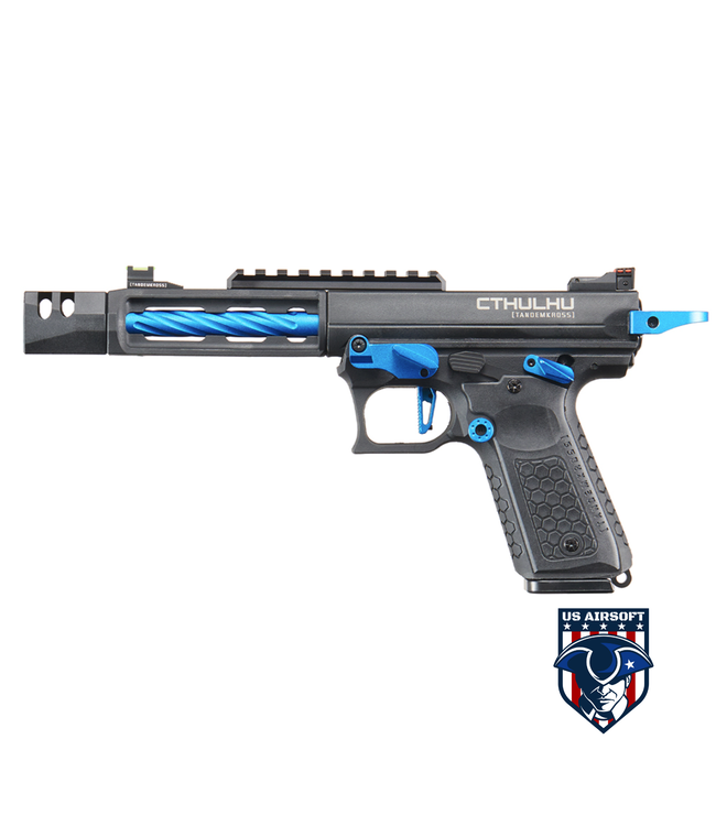 Lancer Tactical x Tandemkross CTHULHU Gas Blow Back Pistol - (Blue)