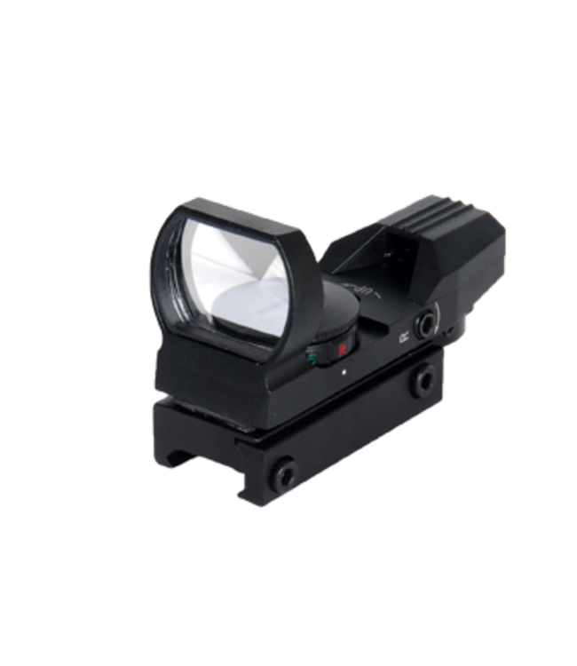 Lancer Tactical CA-401B Red & Green Dot Reflex Sight - 4 Reticles