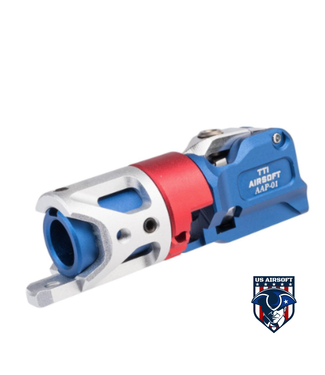 Titanium Tactical Industry Titanium Tactical Industry CNC Hop Up Chamber for AAP-01 Gas Blowback Airsoft Pistols (Color: Blue)