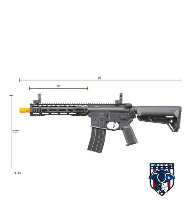 BG Defense Type-A SPR 10" Gen 2 AEG Rifle by Lancer Tactical - (Black)