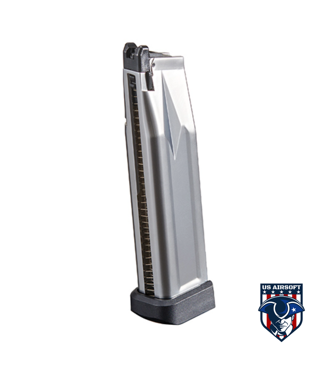 KLI HI-CAPA Extended 6mm Gas Magazine - (Silver)