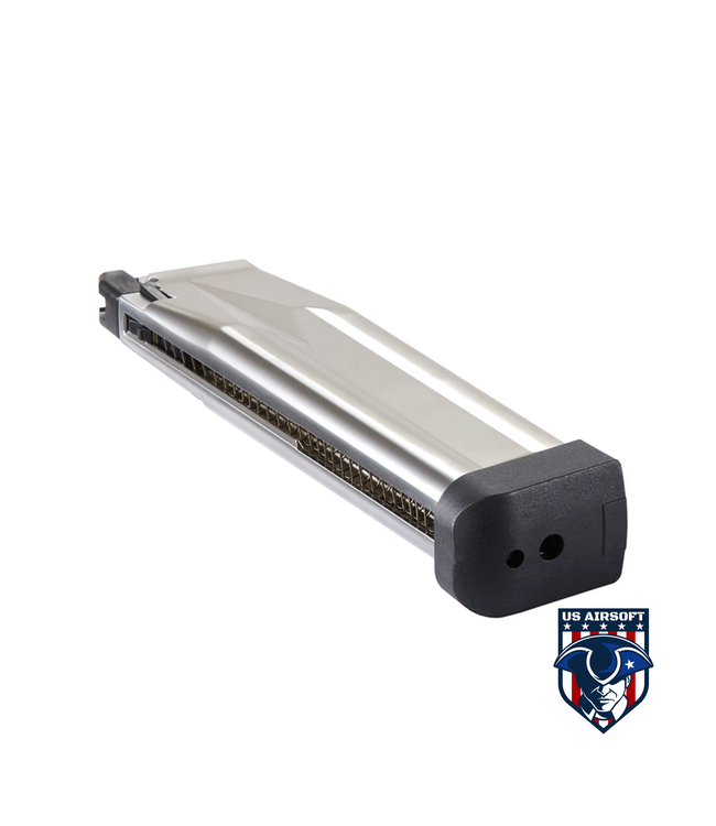 KLI HI-CAPA Extended 6mm Gas Magazine - (Silver)