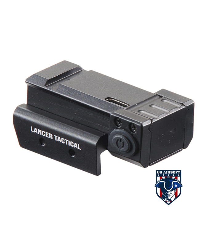 Lancer Tactical Compact Green Laser Sight - (Black)