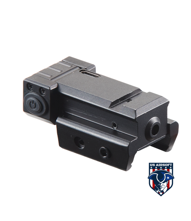 Lancer Tactical Compact Green Laser Sight - (Black)