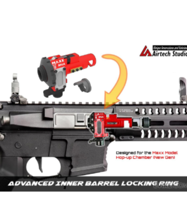 Airtech Studios MAXX Model Advanced Inner Barrel Locking Ring for Airsoft AEG Hop-Ups
