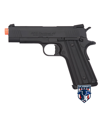 Golden Eagle Golden Eagle 3329 OPS-Tactical 1911 Hi-Capa Gas Blowback Airsoft Pistol (BLACK)
