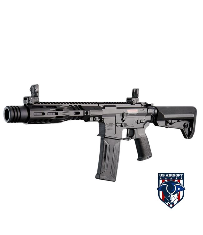 SLR 9" SD - Lancer Tactical Gen 4 AEG w/ Aster II Bluetooth ETU - (Black)