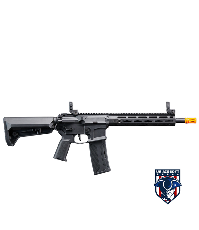 Lancer Tactical Gen 2 Hellion M-LOK 10" M4 AEG w/ Ambidextrous NSR Receiver & NSR Stock - (Black)