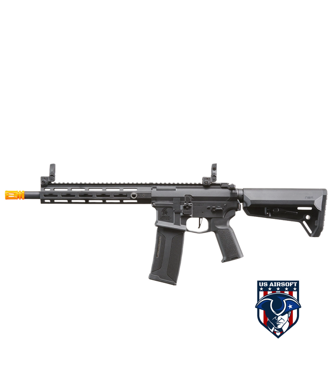 lancer tactcial Lancer Tactical Gen 2 Hellion M-LOK 10" M4 AEG w/ Ambidextrous NSR Receiver & NSR Stock - (Black)