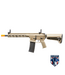 Lancer Tactical Lancer Tactical Gen 2 Hellion M-LOK 10" M4 AEG w/ Ambidextrous NSR Receiver & NSR Stock - (Tan)